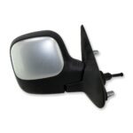 Citroen Berlingo Peugeot Partner /96-08 Right Side Manual Door Mirror Met Silver