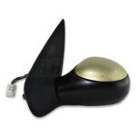 Peugeot 206 & SW 02-04 Left Side Electric Door Mirror 96432628XT Metallic Yellow