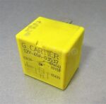36-Renault Clio Scenic Laguna Megane 03532 5-Pin Yellow Relay 7700844253 12V 40A - Image 7