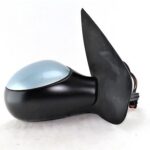 Peugeot 206 SW Hatch /04-09 Right Side Electric Door Mirror Ice-Blue 96480961XT