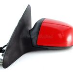 Ford Mondeo-III MK3 Facelift (04-07) Left Side Electric Door Mirror Colorado Red