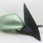 Fiat Brava Marea /95-02 Right Side (Driver) Manual Door Mirror Light Green