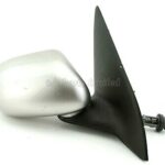 Fiat Brava Marea (95-02) Right Side (Driver) Manual Door Mirror Met Silver
