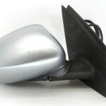 Fiat Stilo Stilo-Multi /01-08 Right Side Electric Heated Door Mirror Dark Silver