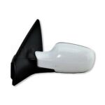 Renault Megane-II MK2 /02-09 Left Side Electric Heated Door Mirror Glacier White