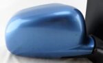 Mitsubishi Space Star DG (1998-2004) Right Side Manual Door Mirror Light Blue - Image 2