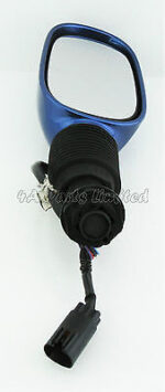 Ford StreetKA KA (2003-2009) Left Side Electric Door Mirror Metallic Blue - Image 6