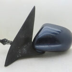 Fiat Brava Marea /95-02 Left Side (Passenger) Manual Door Mirror Blue-Grey