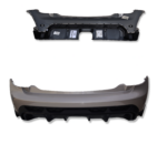 Mini Cooper JCW F56 LCi2 Rear Complete Bumper Rooftop Grey 4 PDC Hole Tow Fog