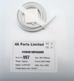 Bathroom Mirror Heater Defogger/ Demister 230V Square Shape Size 500 x 500 mm - Image 2