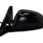 Hyundai Coupe MK1 (1996-2001) Left Side Manual Door Mirror Black