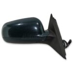 VW Passat B5 (1996-2002) Right Side Electric Heated Door Mirror Solid Dark Green