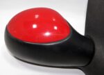 Peugeot 206 Hatch SW (02-09) Right Side Manual Door Mirror Solid Red 96437176XT - Image 3