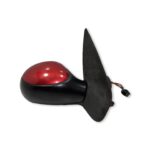 Peugeot 206 04-09 Right Side Electric Heated Door Mirror 96480961XT Metallic Red