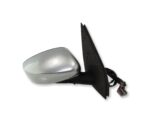 Fiat Stilo (01-06) Right Side Electric Heated Door Mirror Metallic Silver