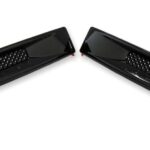Jaguar XE X760 Genuine Pair Right Left Genuine Wing Fender Vent Grill Trim Black