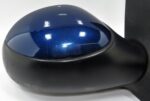 Peugeot 206 02-09 Right Side Manual Adjustable Wing Mirror China Blue 96437176XT - Image 3