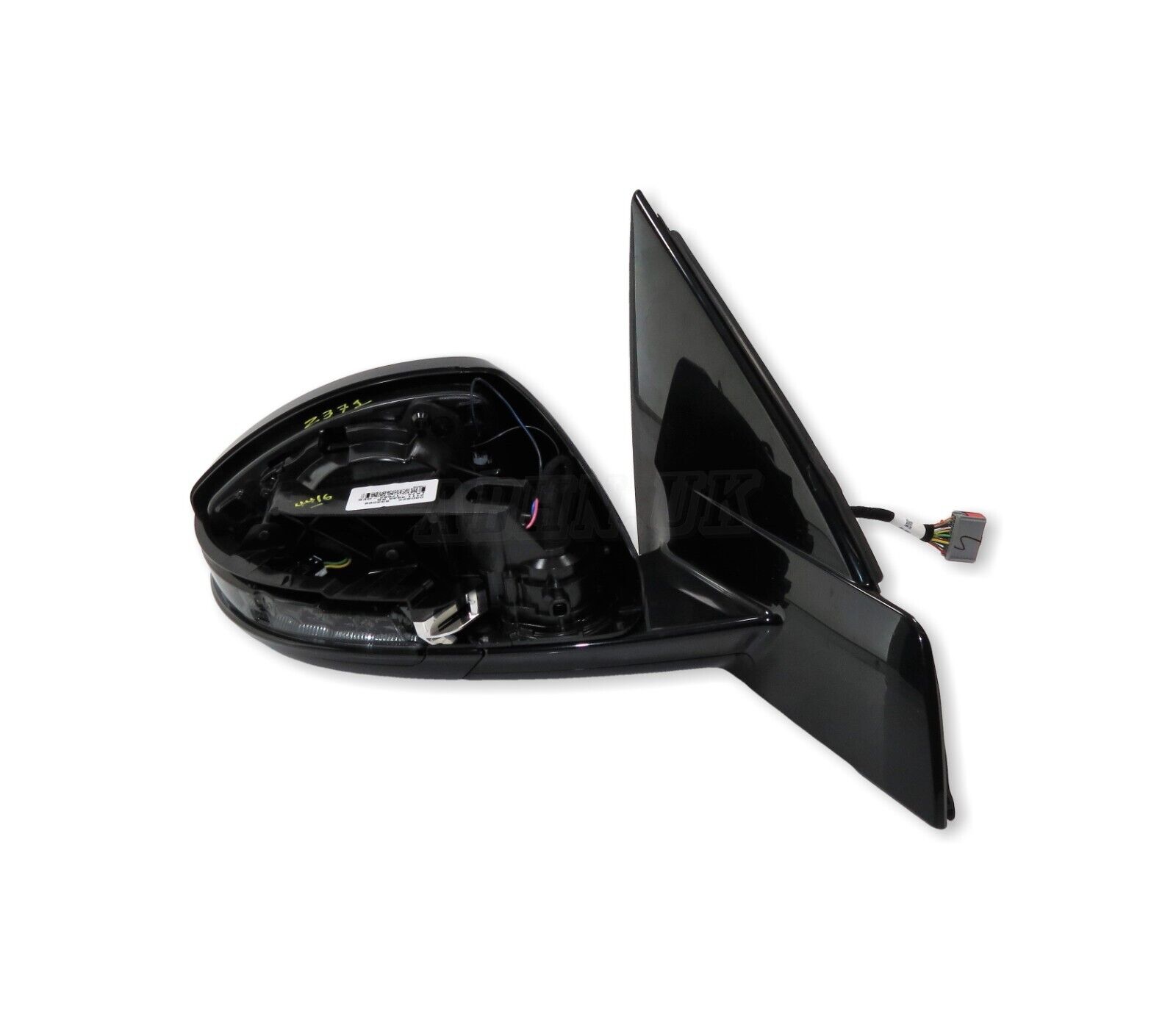 Discovery Sport L550 (15-23) Right Power Folding Door Mirror Housing GEB 14-Wire Main Image Discovery Sport L550 (15-23) Right Power Folding Door Mirror Housing GEB 14-Wire - Image 1