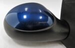 Peugeot 206 2002-2009 Right Side Manual  Wing/ Door Mirror China Blue 96437176XT - Image 3