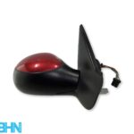 Peugeot 206 CC 206cc /04-08 Convertible Right Side Electric Door Mirror Met Red