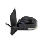 Ford Focus MK2 Facelift (08 -12) Left Side Electric Heated Door Mirror Met Black