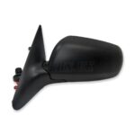 Skoda Octavia MK1 1U3 1U5 (98-06) Left Side Manual Door Mirror Matte Black