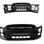Mini One Cooper Classic F56 LCI2 Front Bumper Bare Black Sapphire 4 PCD Hole