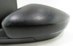 VW Polo 6R (09 - 16) Left Side Manual Door Mirror 6R2857501E Grained Matte Black - Image 3