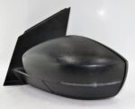VW Polo 6R (09 - 16) Left Side Manual Door Mirror 6R2857501E Grained Matte Black - Image 5