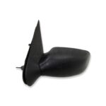 Ford Fiesta MK4 Facelift (1999-2002) Left Side Manual Door Mirror Black Grained