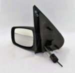Ford Fiesta MK4 Facelift (1999-2002) Left Side Manual Door Mirror Black Grained - Image 2