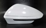 5LB857537A Skoda Enyaq Electric LHD Left Side Wing Mirror Cover Moon White Met