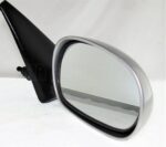 Daewoo Lanos T100 T-100 1997-2002 Right Side Manual Door Mirror Metallic Silver - Image 4