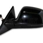 Audi A5 8T (2007-2011) Left Side Electric Heated Door Mirror Met Black 58129