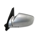 Vauxhall Omega B Facelift 99-03 Left Side Electric Heated Door Mirror Met Silver