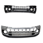 Mini Clubman F54 Mini One Genuine Front Bumper No PDC 2 Fog Light White Silver