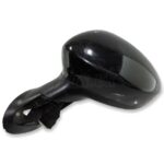 Fiat Punto/ Grande MK3 199 (05 - 11) Electric Heated Left Wing Mirror Met Black