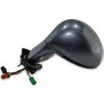 Citroen C4 MK1 04-11 Left Side Power Folding Door Mirror 13-Wires Indicator Grey