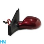 Citroen C5 C6 MK1 (01-08) Power Folding+Memory Left Wing Mirror Met Red 12-Wires