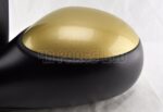 Peugeot 206 Hatch & SW /02-09 Left Side Manual Door Mirror Met Yellow 96437182XT - Image 3