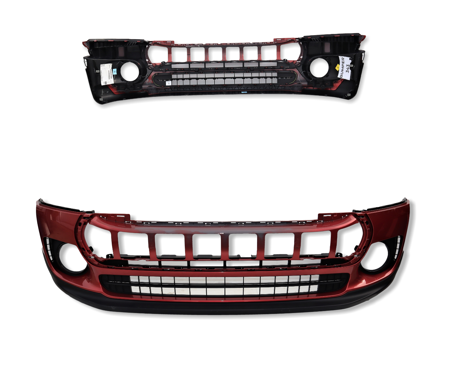 Mini Clubman F54 Mini One Genuine Front Bumper 2 PDC Fog Light Indian Red * Main Image Mini Clubman F54 Mini One Genuine Front Bumper 2 PDC Fog Light Indian Red * - Image 1
