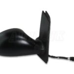 Seat Altea 5P1 04-09 Right Side Manual Adjustable Door Mirror Matt Black Grained