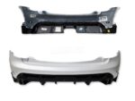 Mini Mini John Cooper Works F56 F57 LCi2 Complete Rear Bumper Nanuq White 4 PDC*