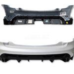 Mini Mini John Cooper Works F56 F57 LCi2 Complete Rear Bumper Nanuq White 4 PDC*