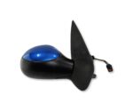 Peugeot 206 SW Hatch (04-09) Right Side Electric Door Mirror 96480961XT Met Blue