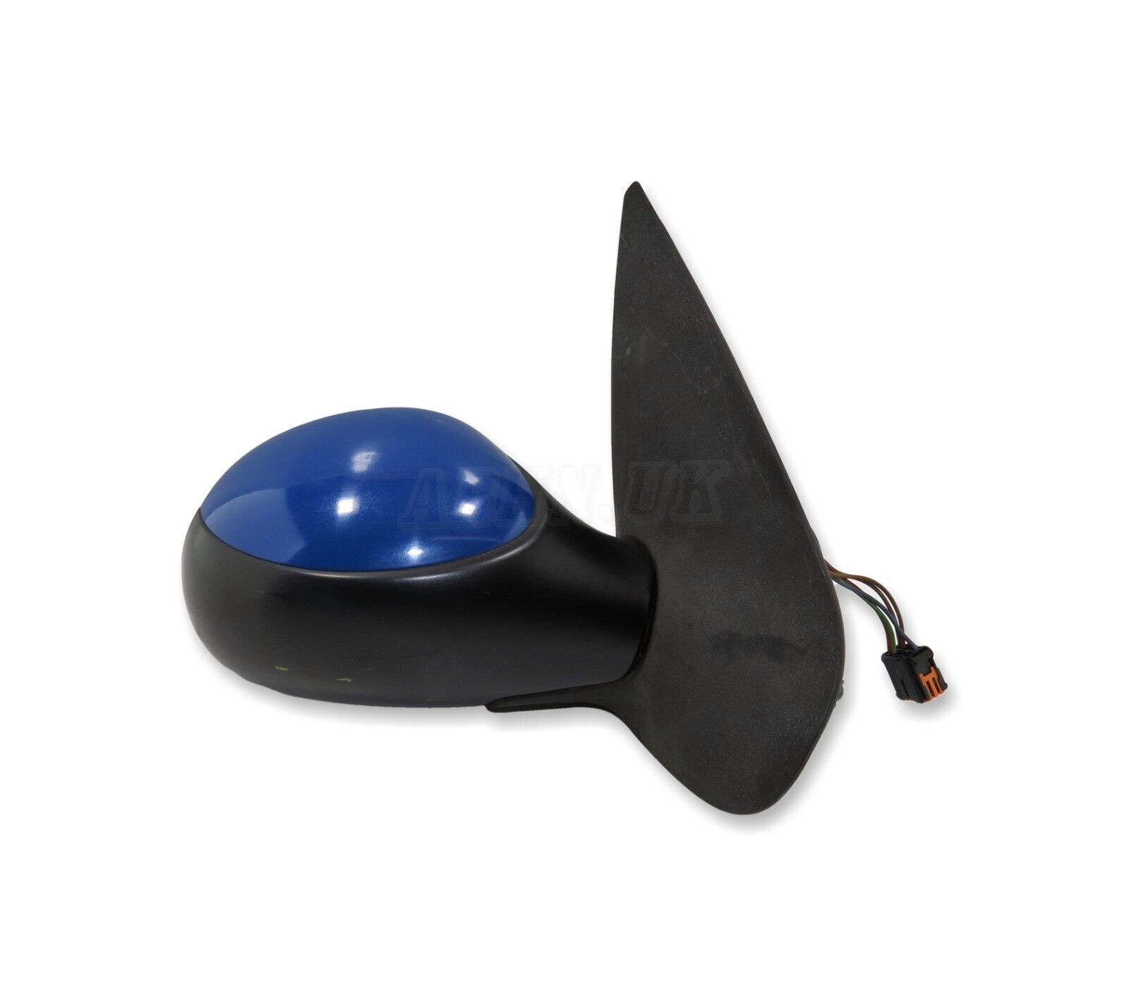Peugeot 206 & SW 04-09 Right Side Electric Door Mirror 96480961XT Royal Blue PND Main Image Peugeot 206 & SW 04-09 Right Side Electric Door Mirror 96480961XT Royal Blue PND - Image 1