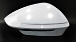 5LB857538A Skoda Enyaq Electric LHD Right Side Wing Mirror Cover Moon White Met