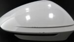 5LB857538A Skoda Enyaq Electric LHD Right Side Wing Mirror Cover Moon White Met - Image 3