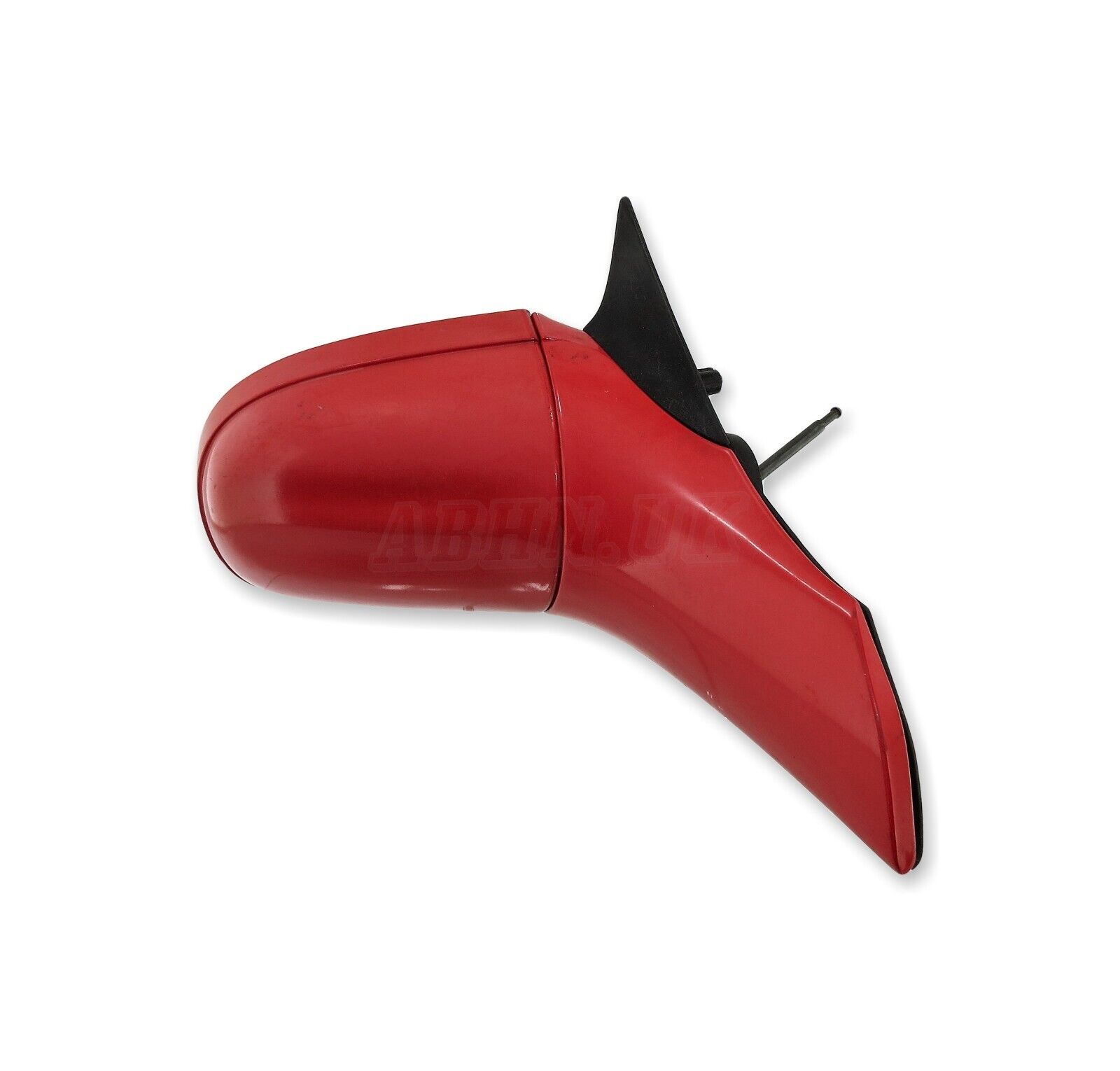 Vauxhall Opel Corsa B Mk1 (1993-2000) Right Side Manual Wing Mirror Solid Red Main Image Vauxhall Opel Corsa B Mk1 (1993-2000) Right Side Manual Wing Mirror Solid Red - Image 1
