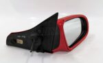 Vauxhall Opel Corsa B Mk1 (1993-2000) Right Side Manual Wing Mirror Solid Red - Image 2